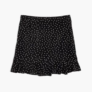Madewell Silk Skirt in Star Scatter size 4